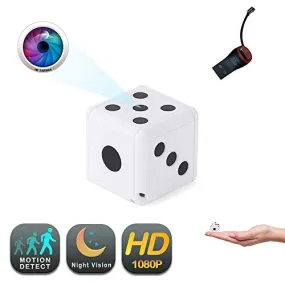 1080P HD Dice Hidden Spy Camera | Motion Detection | Night Vision