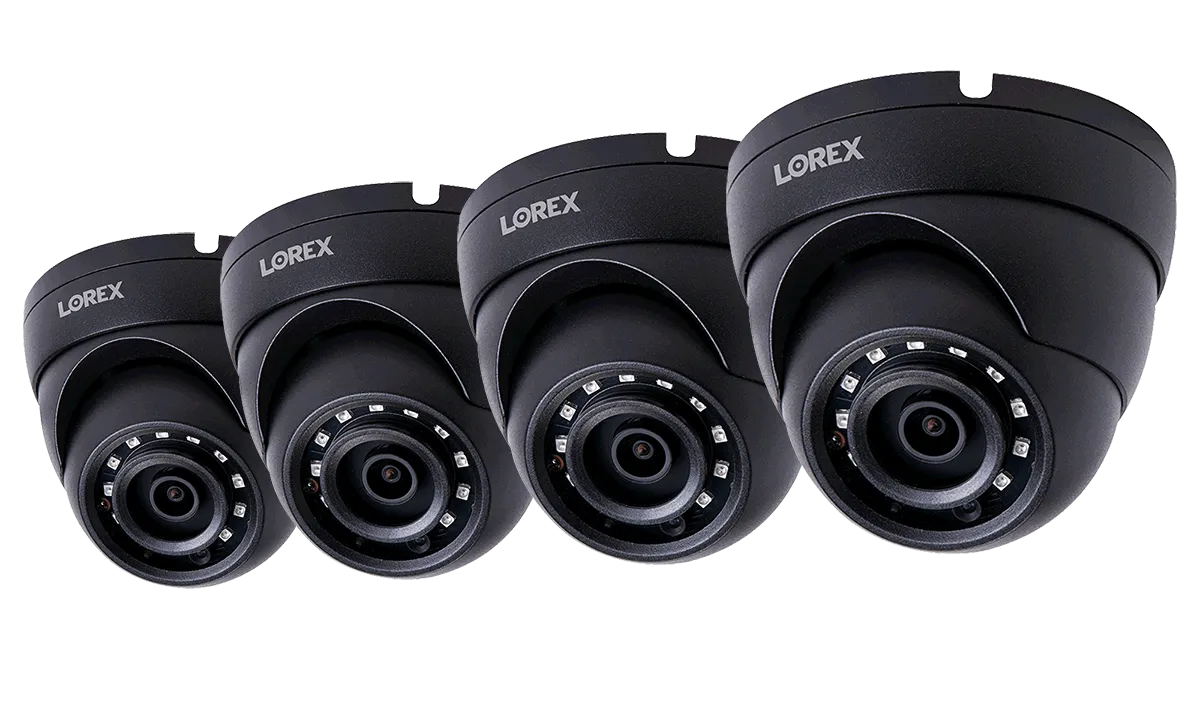 2K (5MP) Super HD IP Dome Camera with Color Night Vision (4-pack)