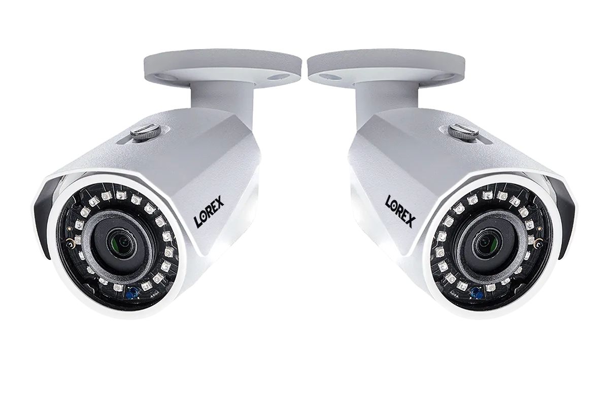 2K (5MP) Super HD Weatherproof Night Vision Security Camera (2-pack)