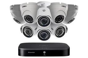 2K Super HD 8-Channel Security System with Eight 2K (5MP) Cameras, Advanced Motion Detection and Smart Home Voice Control