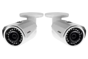 2K SuperHD Weatherproof Night-Vision Security Camera (2-pack)