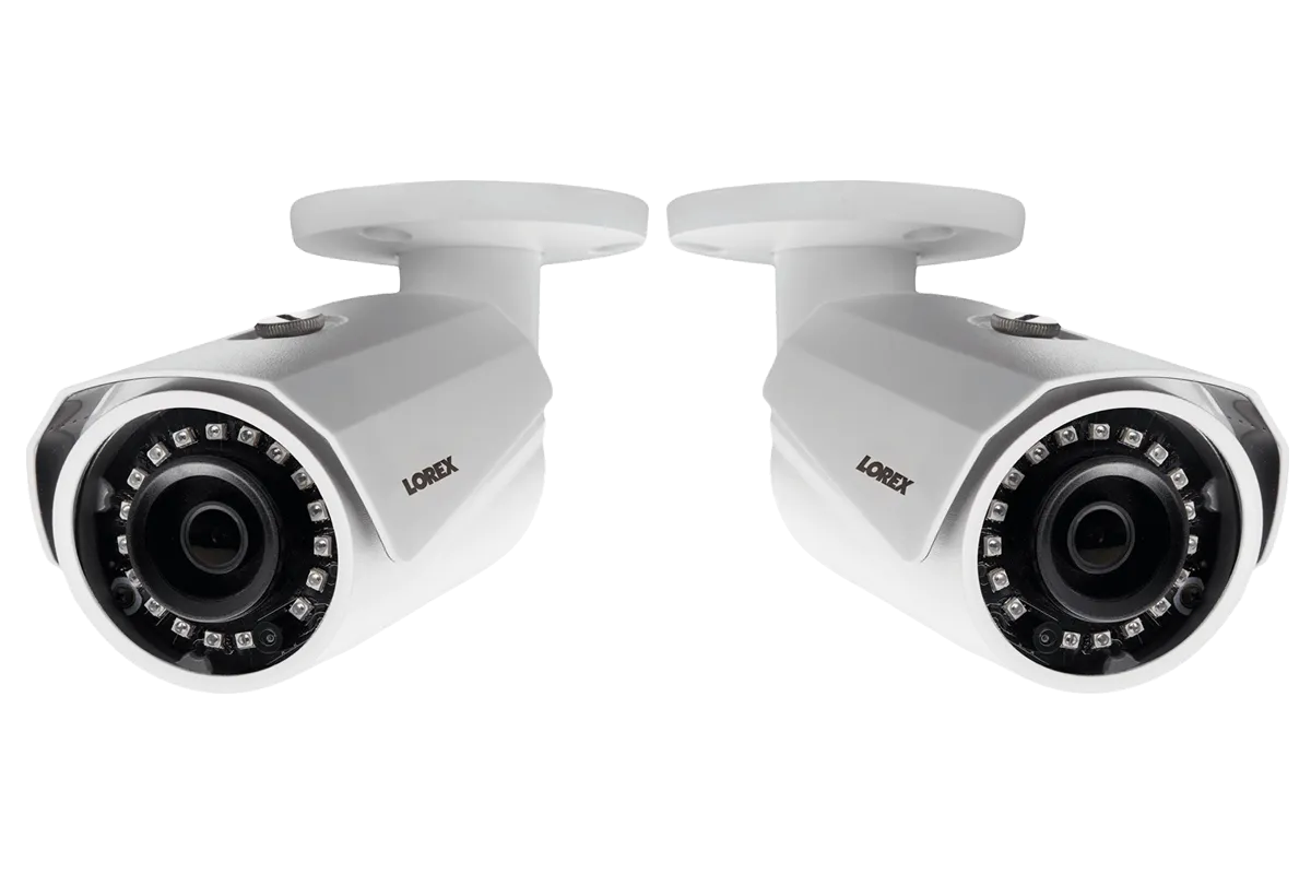 2K SuperHD Weatherproof Night-Vision Security Camera (2-pack)