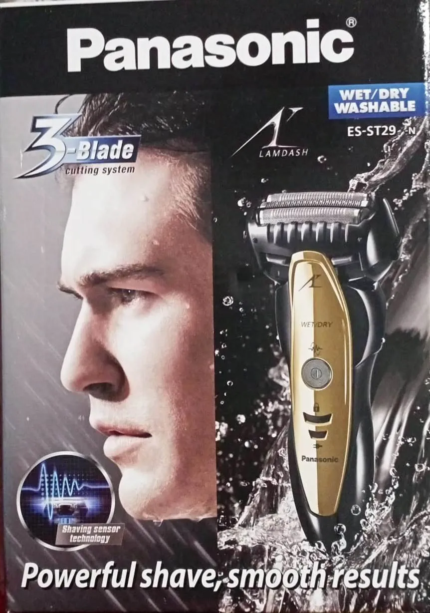 3 Blade ES-ST29-N841 Electric Shaver / Gold