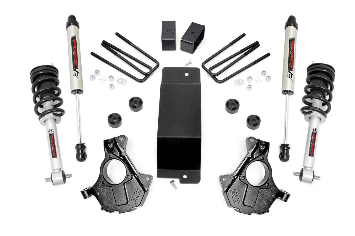 3.5 Inch Lift Kit | Cast Steel LCA | N3 Strut/V2 | Chevrolet Silverado/GMC Sierra 1500 | 2007-2013