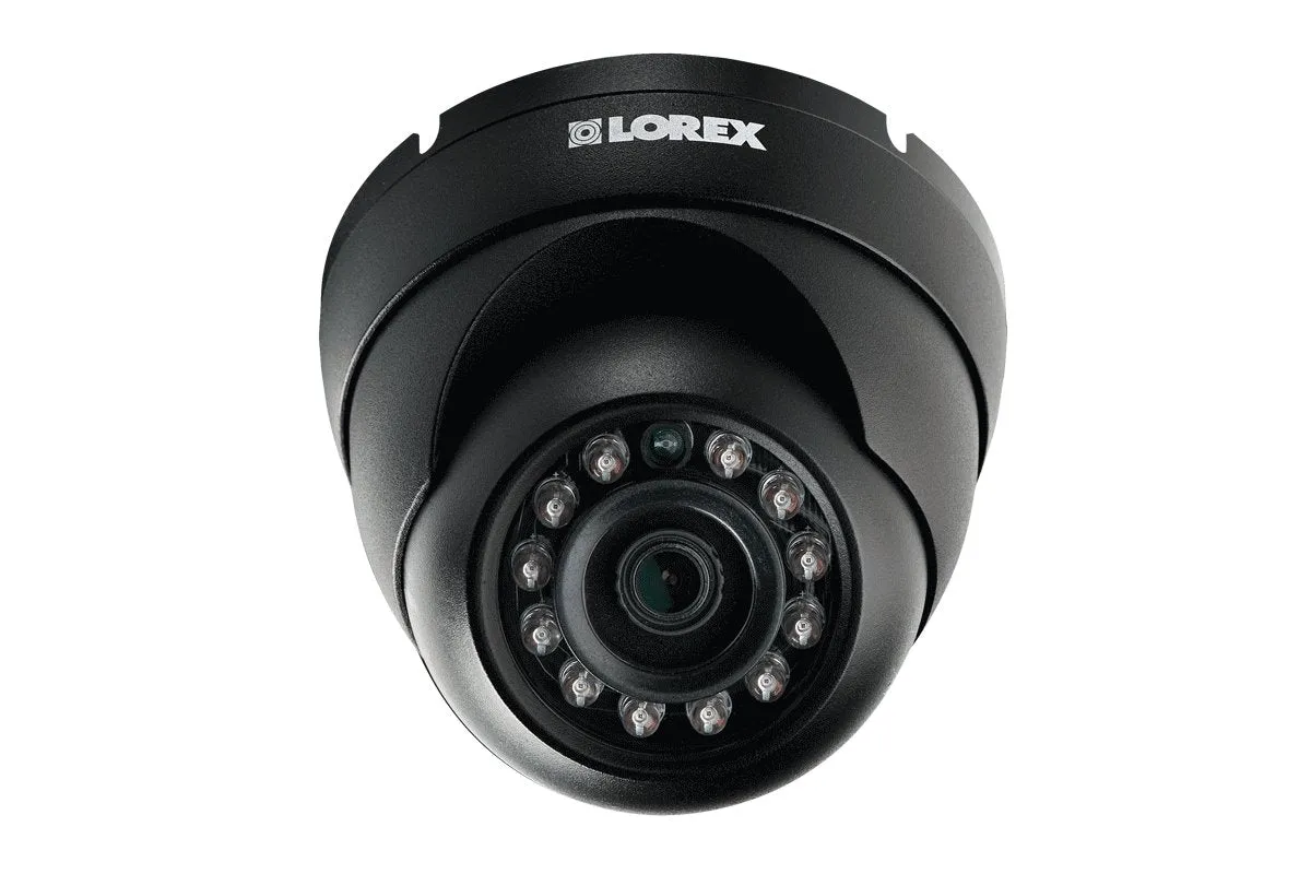 4 Channel HD Security System with four 720p HD Cameras