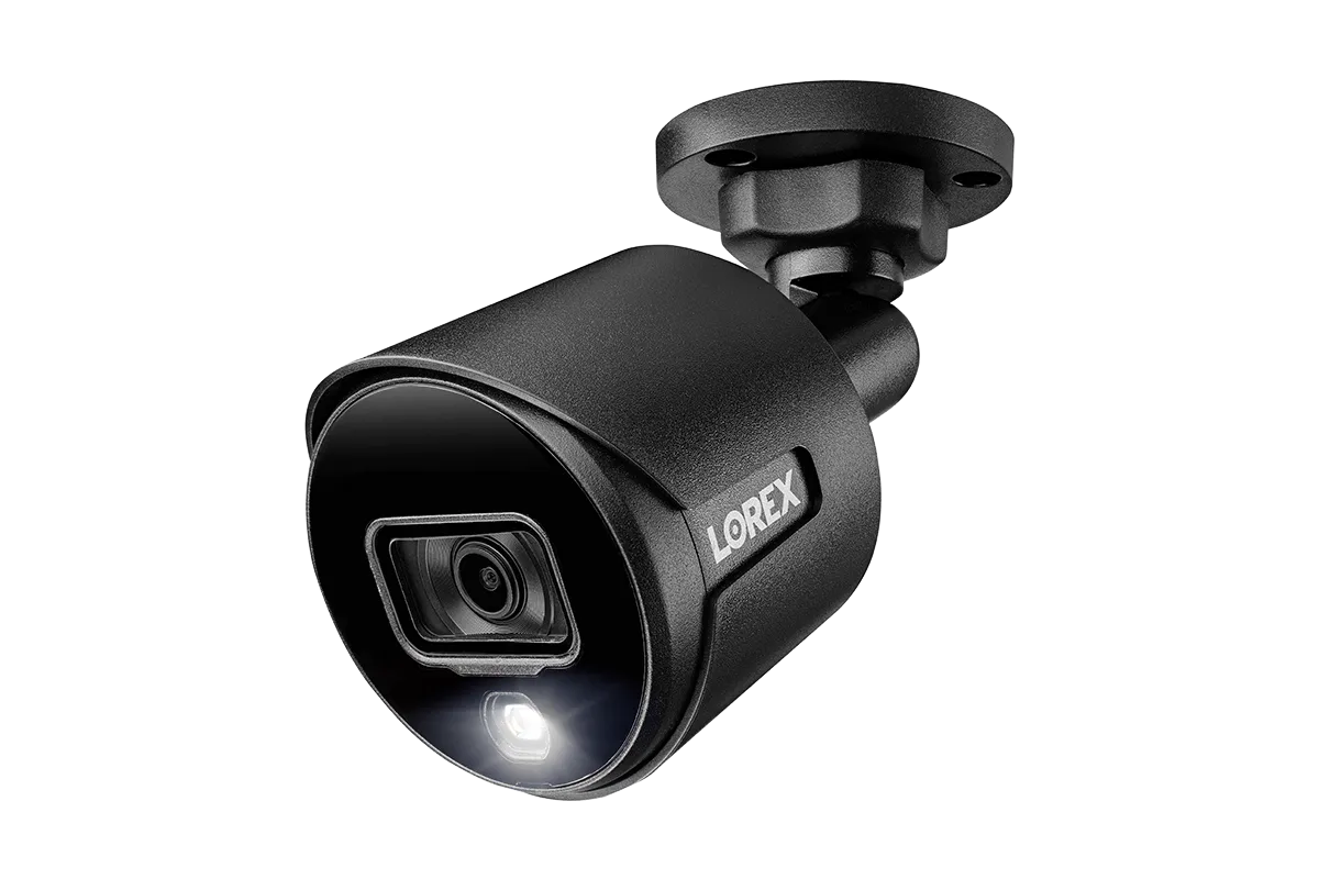 4K Ultra HD Active Deterrence Security Camera with Color Night Vision