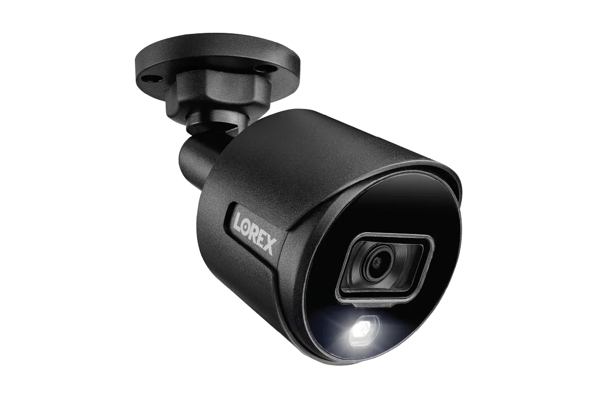 4K Ultra HD Active Deterrence Security Camera with Color Night Vision