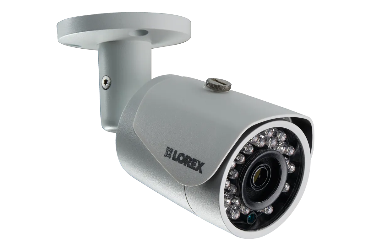 4MP High Definition Bullet Security Camera with Color Night Vision and True HDR