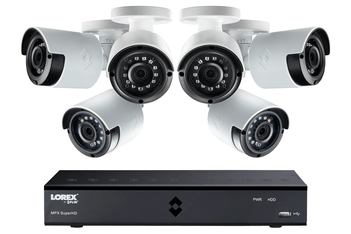 4MP Super HD 8 Channel Security System