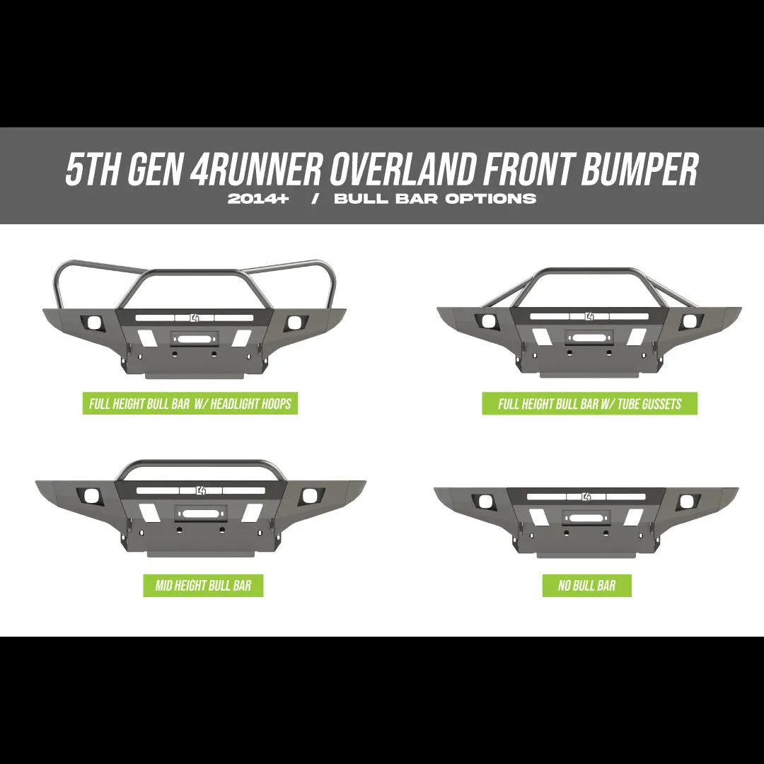 4Runner Overland Series Front Bumper / 5th Gen / 2014 