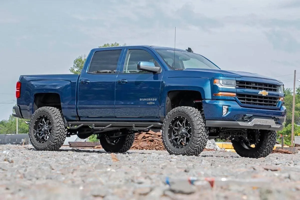 7 Inch Lift Kit | Alum/Stamp Steel | Vertex | Chevrolet Silverado/GMC Sierra 1500 | 2014-2018