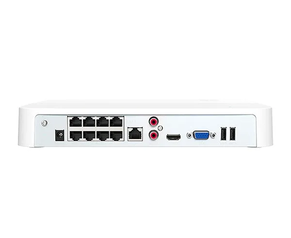 8 Channel PoE HD Video Security Kit