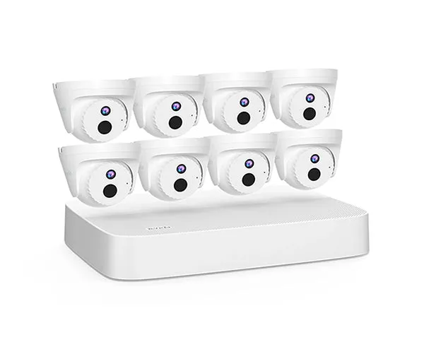 8 Channel PoE HD Video Security Kit