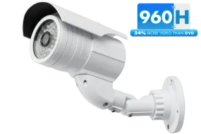 960H weatherproof night vision security camera