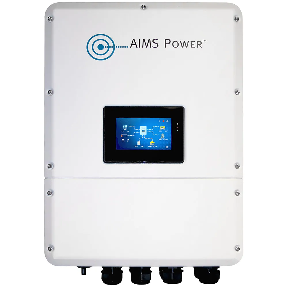 Aims Power - 4600 Watt Split Phase Hybrid inverter  - 100-500VDC Hybrid - PIHY4600