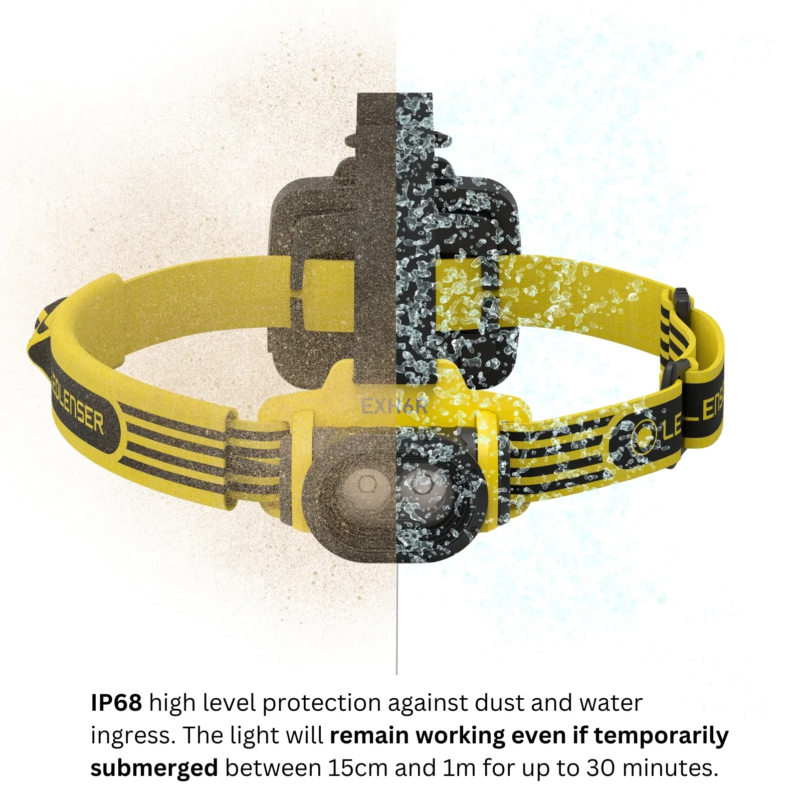 ATEX EXH6R Rechargeable Head Torch Zone 0/21