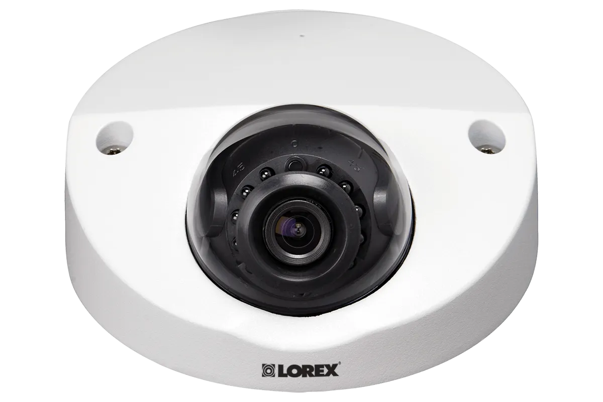 Audio-Enabled HD 1080p Dome Security Camera (2-pack)