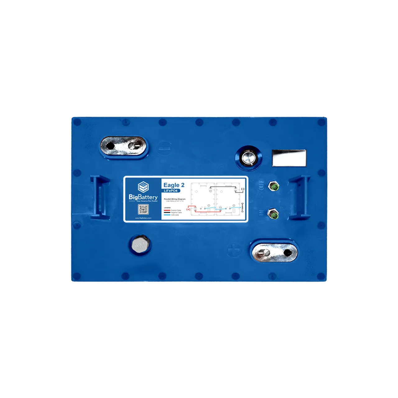 BigBattery | 24V EAGLE 2 | LiFePO4 Lithium Battery 1.63kWh | For Boats & Motorcycles