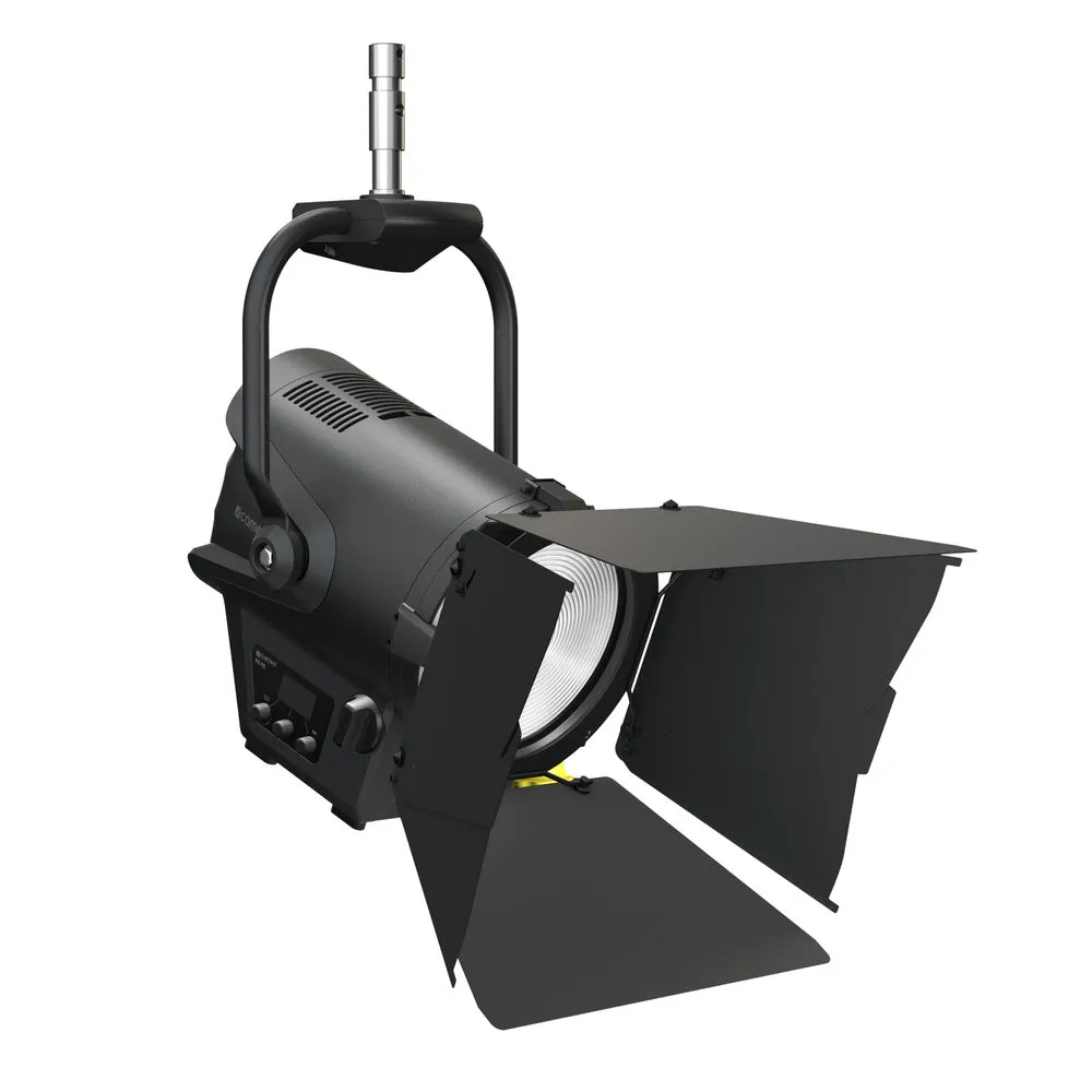 Cameo Pro CLF2FCPO Professional Pole-Operated Fresnel Full Color - Includes Barndoor and Gel Frame (RGBW)