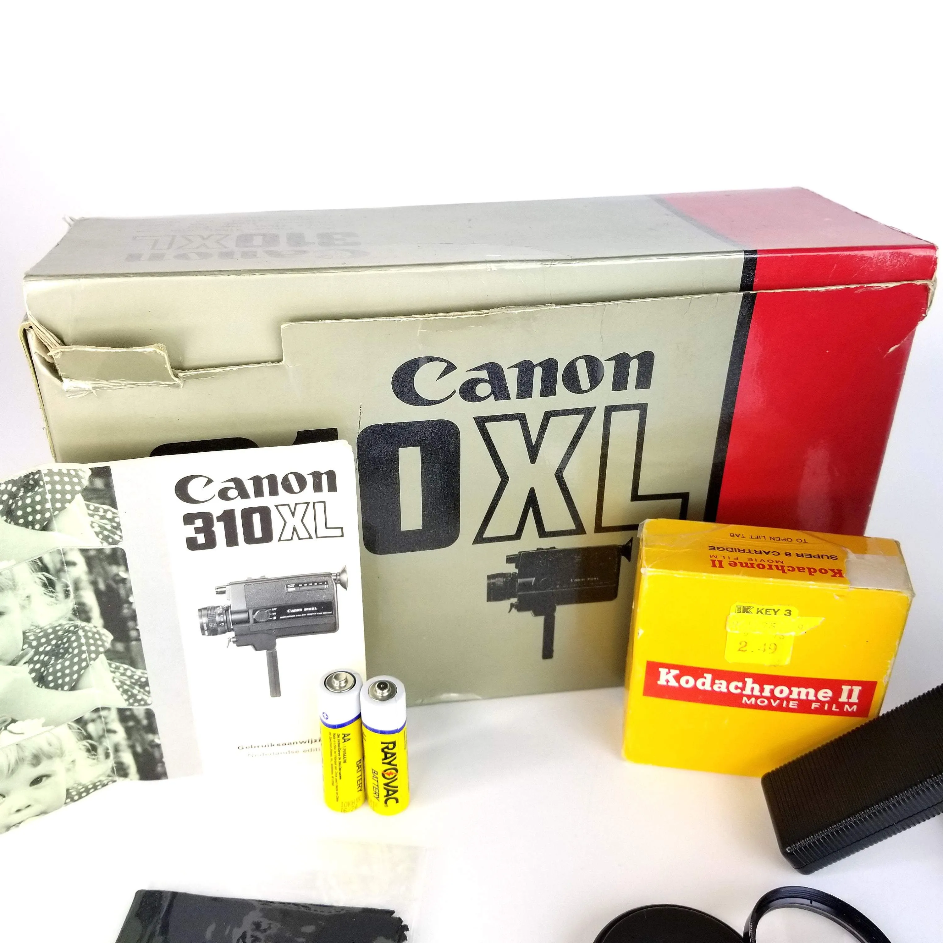 Canon 310XL Super 8 Camera Filmmaker's Bundle - Professionally Serviced and Fully Tested