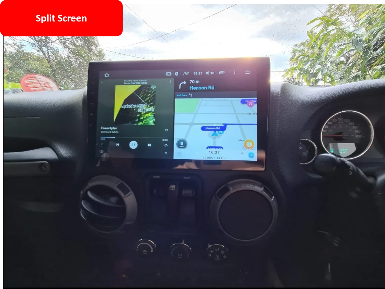 Car Dealz 10.2 Android 10.0 For Renault Triber 2019 - 2020 For Nissan Magnite 2021 In Dash Plus OEM Fascia