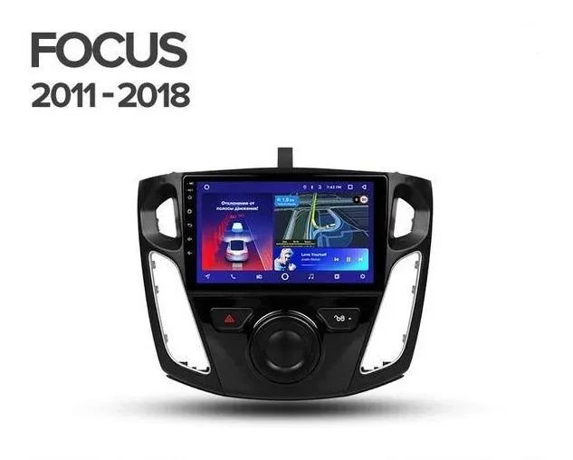 Car Dealz 10.2 Android 10.0 Ford Focus 3 Mk 3 2010-2018 w CAM In Dash Plus OEM Fascia