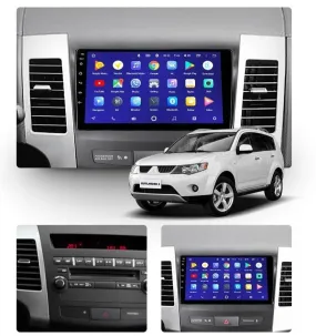 Car Dealz 10.2" Android 10.0 Mitsubishi Outlander 2 2005-2011 w CAM In Dash Plus OEM Fascia