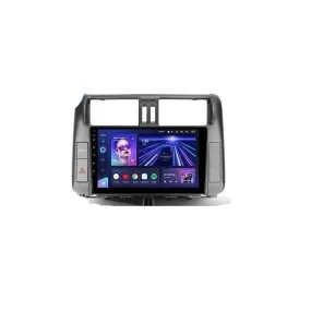 Car Dealz Elite 4G Data Model 10.2" Android 12.0 For Toyota Land Cruiser Prado 150 2009 - 2013 In Dash Plus OEM Fascia