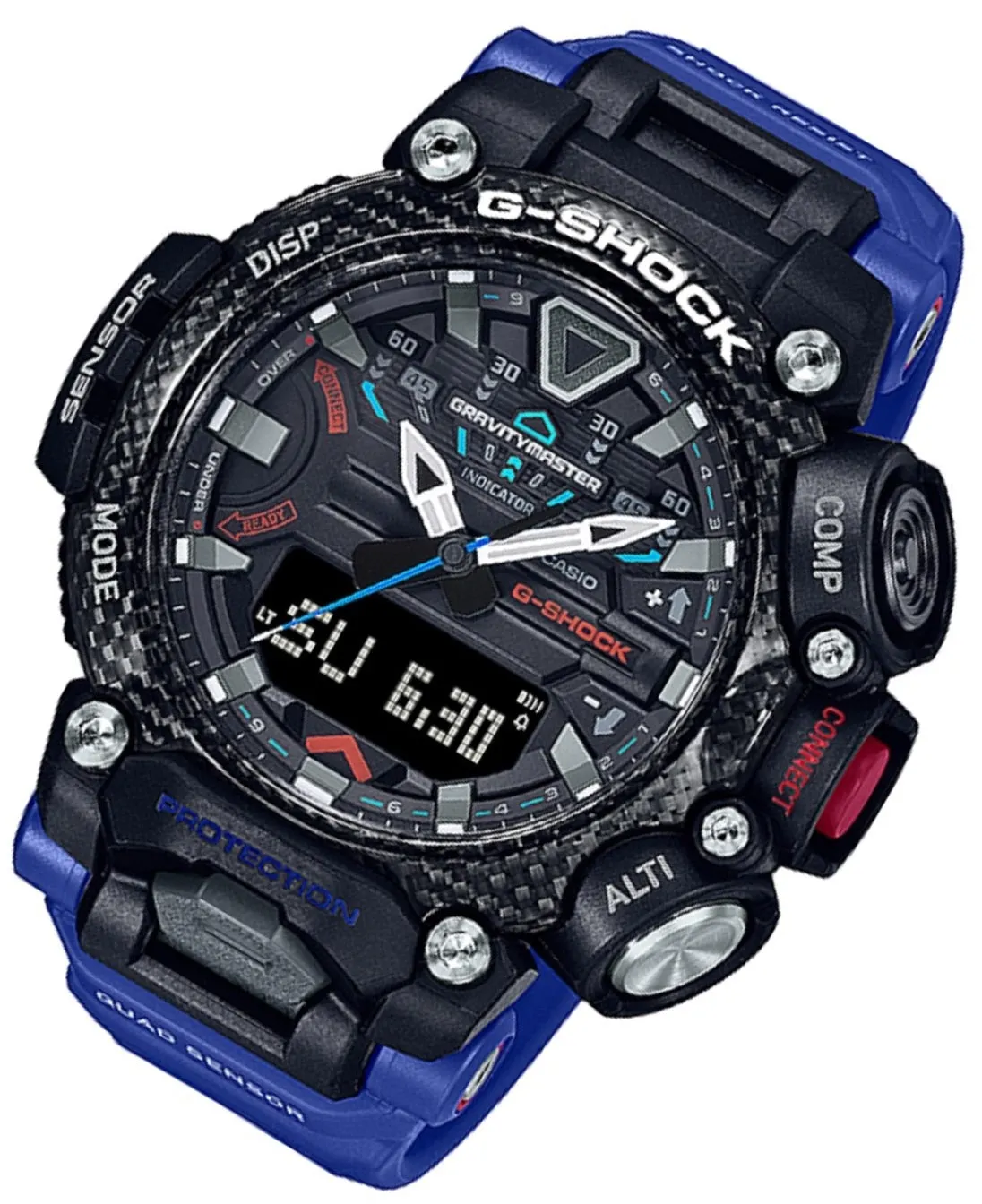 Casio G-shock GR-B200-1A2 Gravity Master Digital Analog Bluetooth Watch for Men