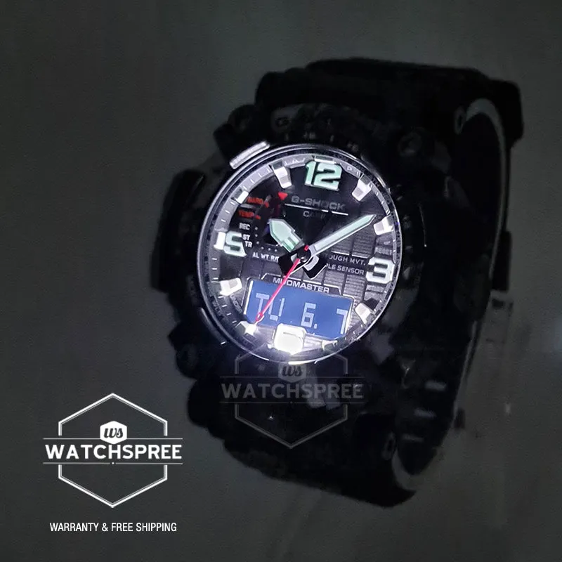 Casio G-Shock Master of G - Land Mudmaster Team Land Cruiser Toyota Auto Body Tie-up Model Mud and Sand Splatter Pattern Resin Band Watch GWG2000TLC-1A GWG-2000TLC-1A