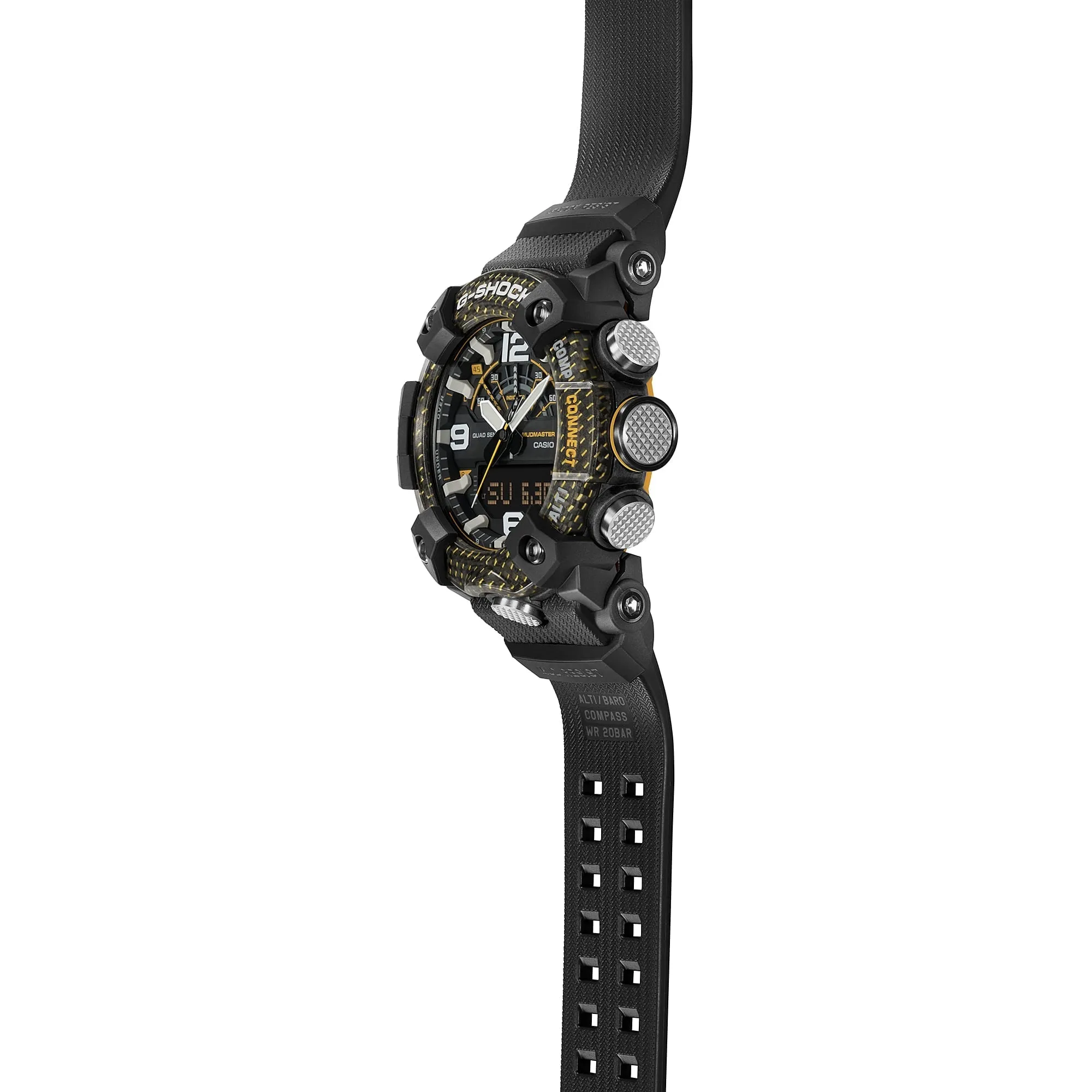 Casio G-Shock Master of G Mudmaster Carbon Core Guard Structure Black Resin Band Watch GGB100Y-1A GG-B100Y-1A