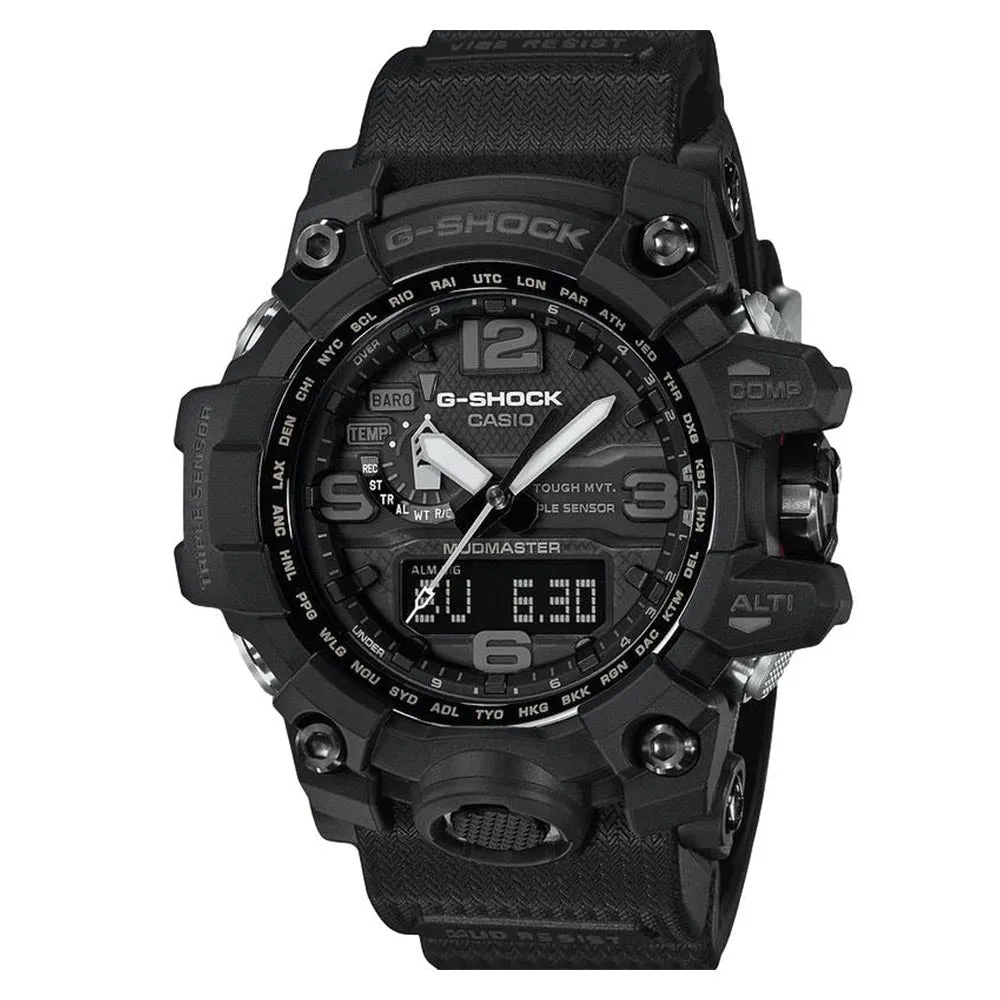 Casio G-SHOCK MUDMASTER Tough Solar Men's Watch - GWG1000-1A1