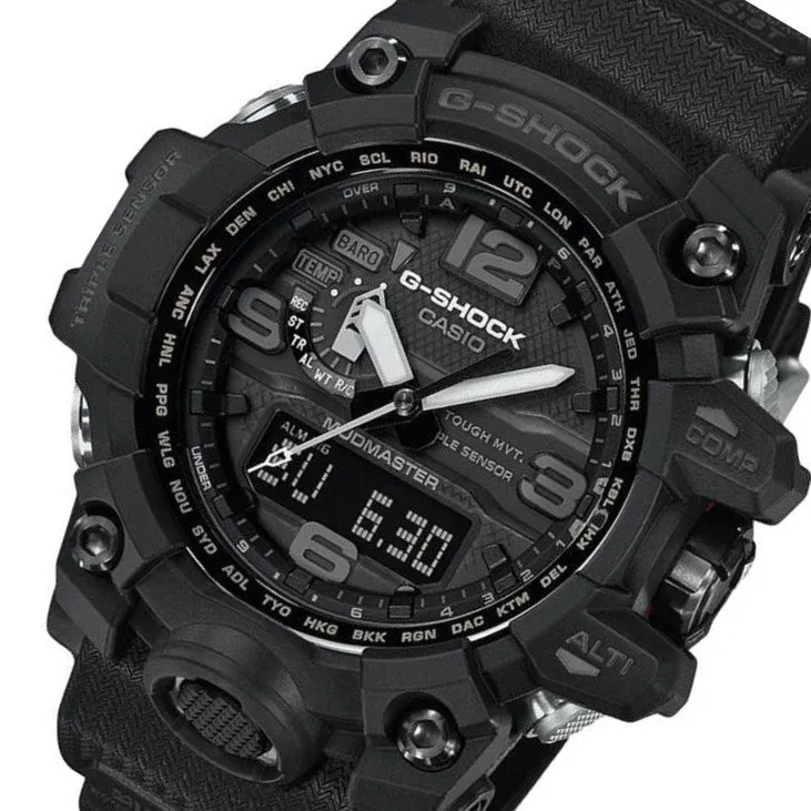 Casio G-SHOCK MUDMASTER Tough Solar Men's Watch - GWG1000-1A1