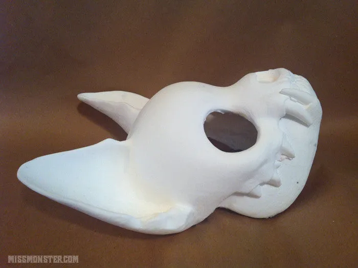 CAT SKULL MASK BLANK- PRE-ORDER