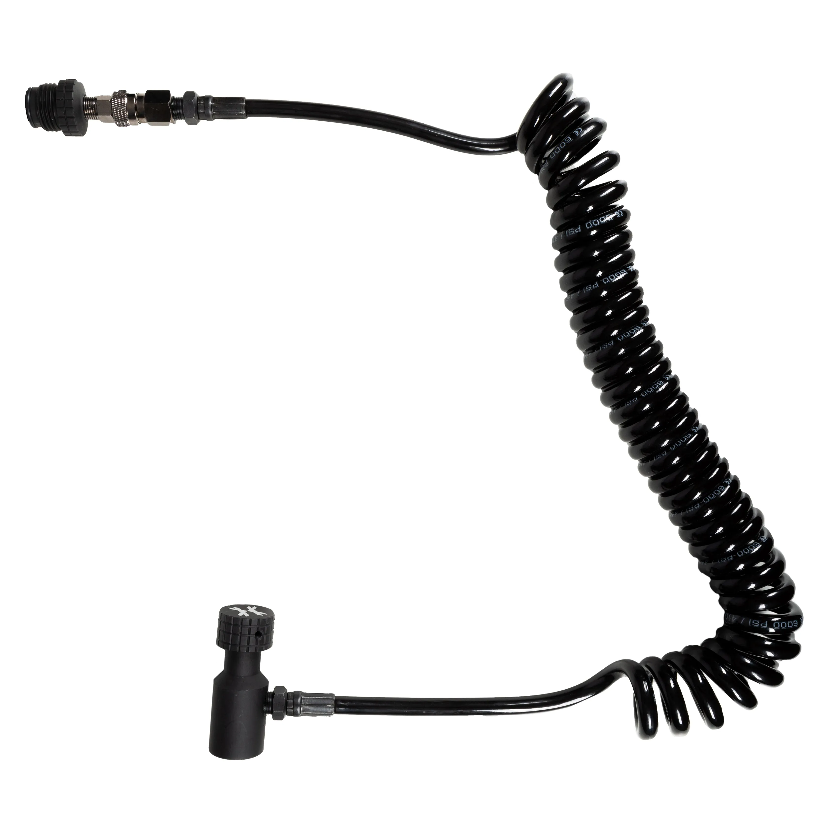 Coiled Remote w/ Quick Disconnect - Black