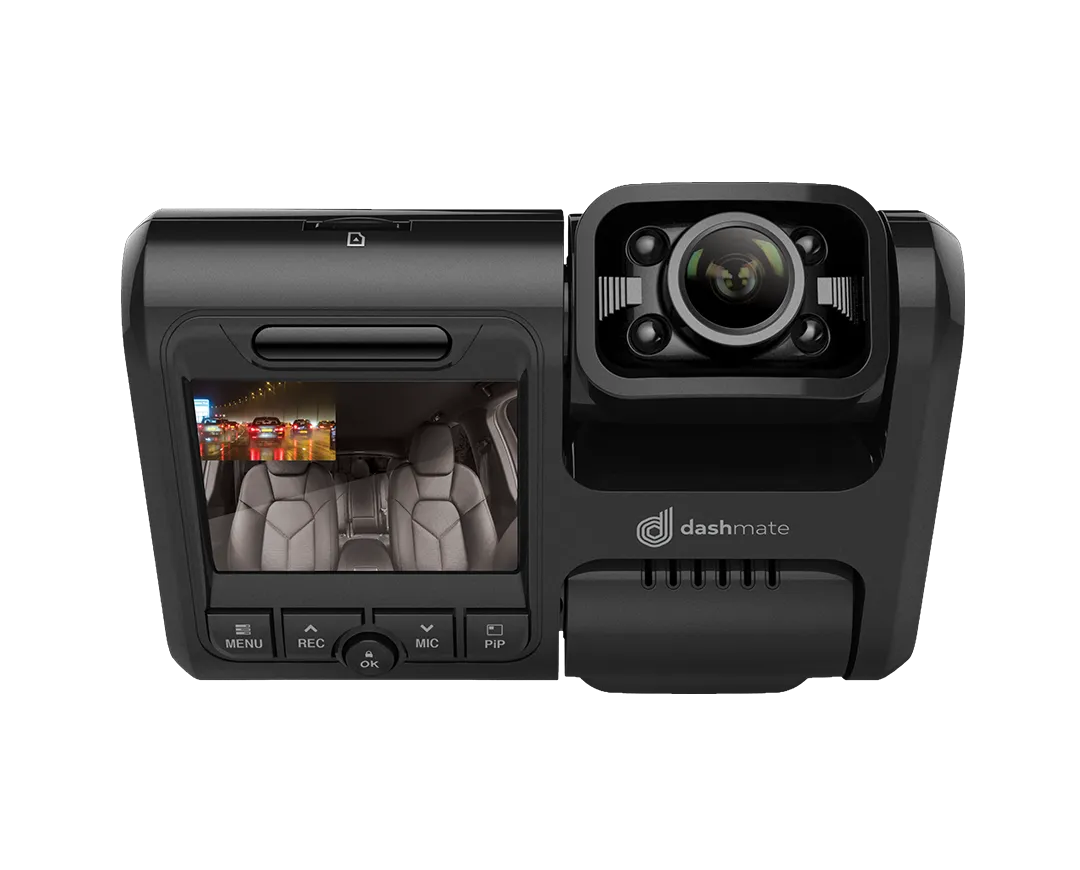 Dashmate Dsh-592Ir Full Hd Front & Infrared Cabin Dash Cam