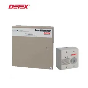 Detex - DTX-84-800 - Power Control System - Delayed Egress - Latch Retraction - Remote Interface Unit - Single Doors - 120VAC/24VDC