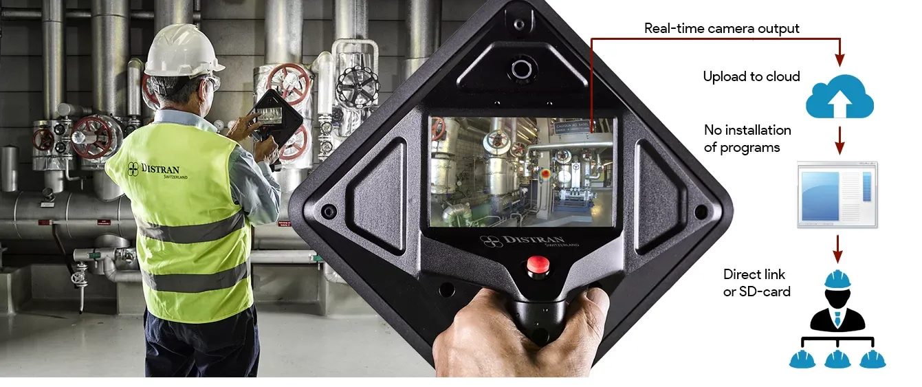 Ultra-Pro X Distran Advanced Ultrasonic Gas Leak Detection Camera - High Performance