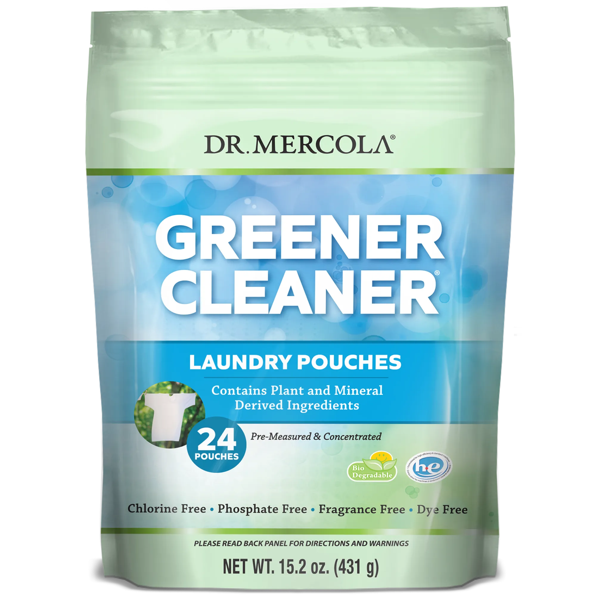 Dr. Mercola Greener Cleaner Laundry Pods 24 pcs