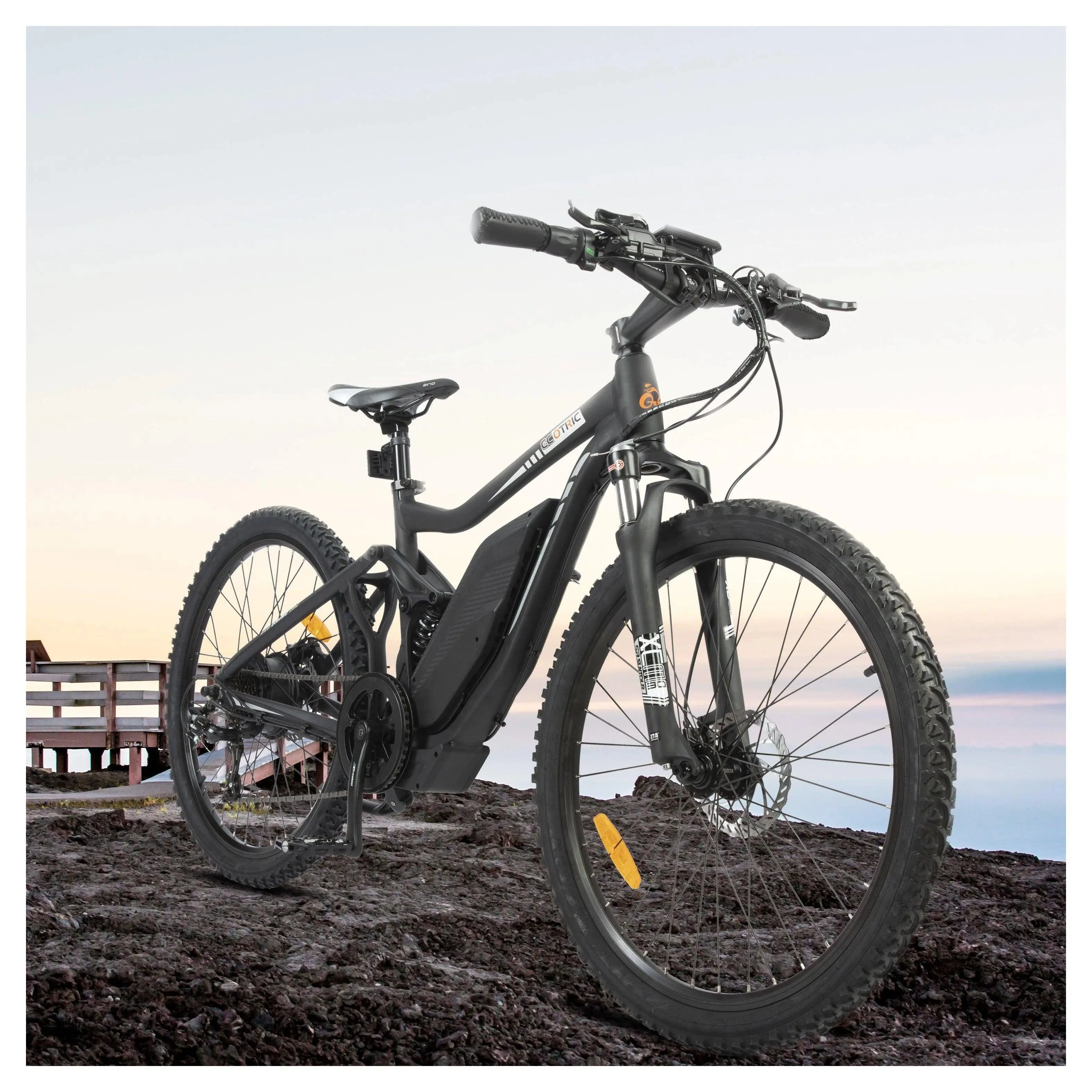 Ecotric Tornado Full Suspension MTB Electric Bike