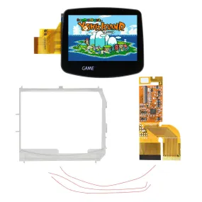 Game Boy Advance 3.0 Inch IPS LCD Backlight Kit with Laminated Lens and OSD - FunnyPlaying (Discontinued)