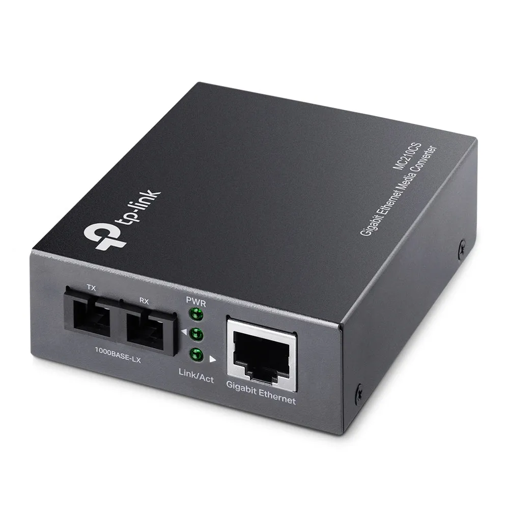 Gigabit Single-Mode Media Converter