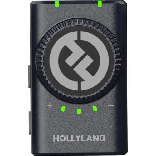 Hollyland LARK M2 DUO 2-Person Wireless Combo Microphone System (2.4 GHz, Shine Charcoal)