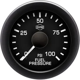 Isspro 2 1/16" 0-4000PSI HPOP Pressure Gauge with Built-in Warning Light