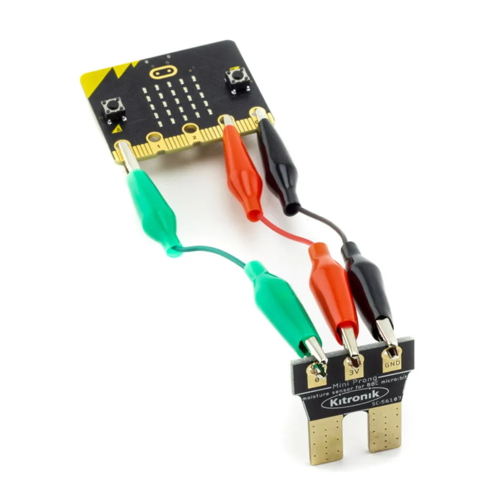 Kitronik 'Mini' Prong Soil Moisture Sensor for BBC micro:bit