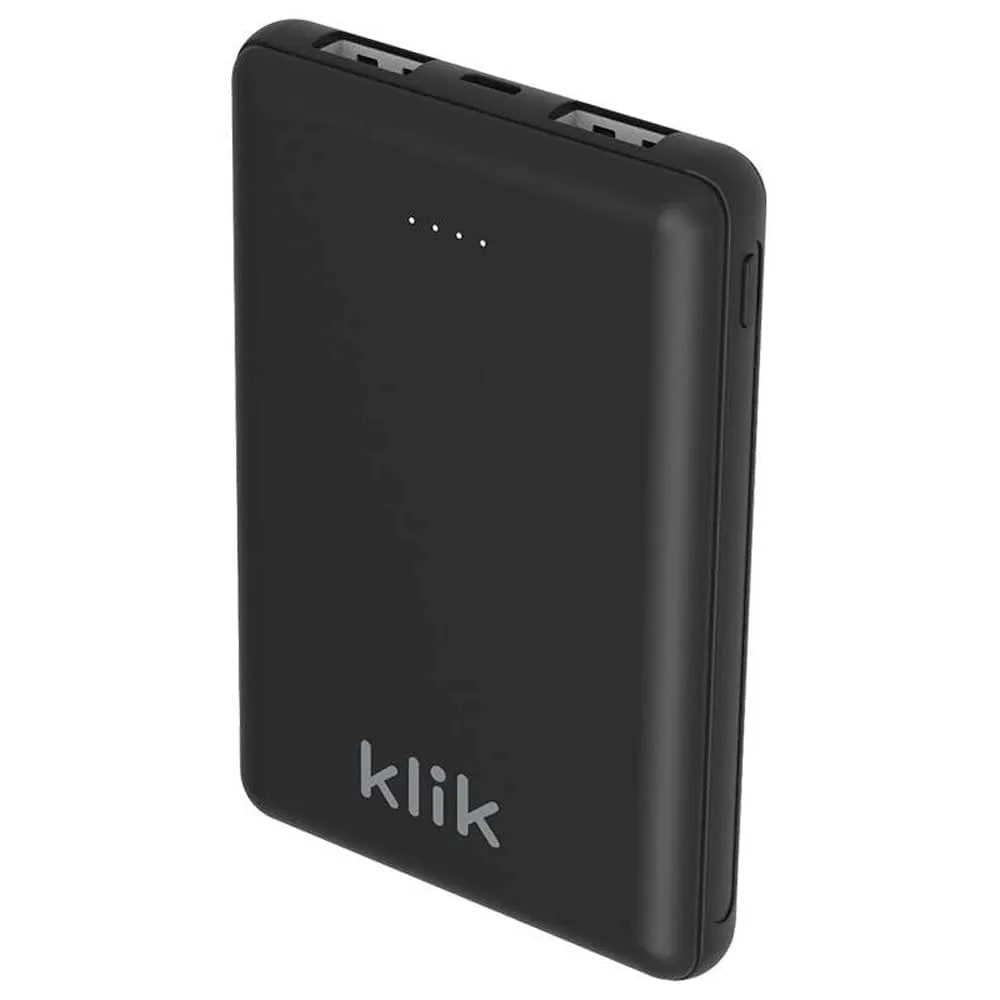 Klik 5000Mah Powerbank - Black