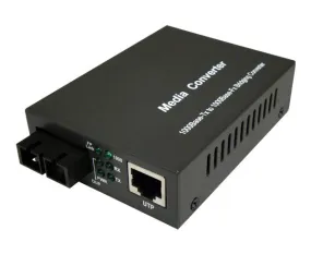 Media Converter, MultiMode, Pure Gigabit Ethernet, 500M, RJ45-Duplex SC