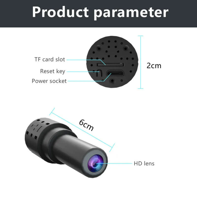 Mini Camera 1080P Wifi Micro Camcorder Smart Home Surveillance Camera 'S Met Wifi Smart Hd Nachtzicht Monitor Met Geheugen kaart