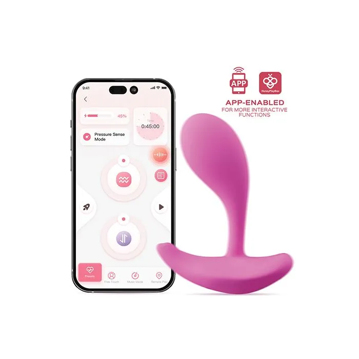 Oly 2 Pressure Sensing, App-Enabled, Wearable Vibrator