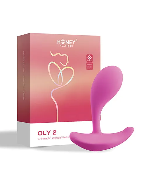 Oly 2 - Sensing App-Enabled Clit & G Spot Vibe - Pink